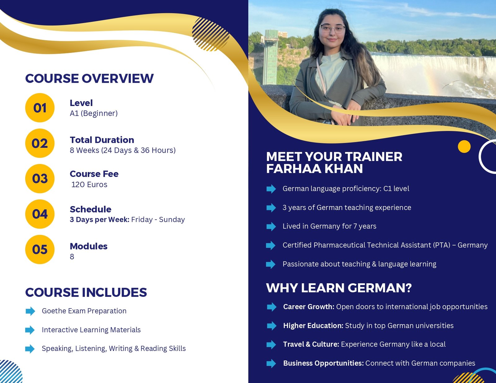 A1 German Online Course - Access Future