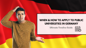 When & How to Apply to Public Universities in Germany – Ultimate Timeline Guide