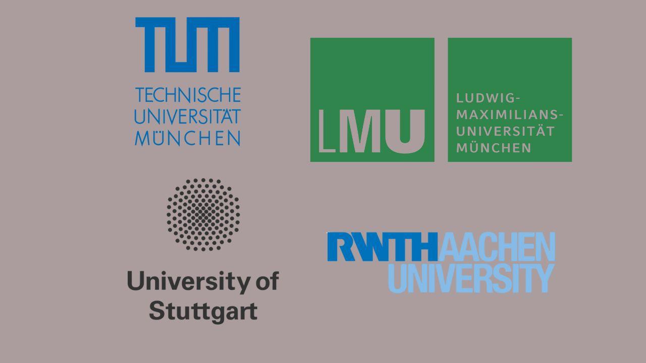 Top German public universities that accept direct applications.