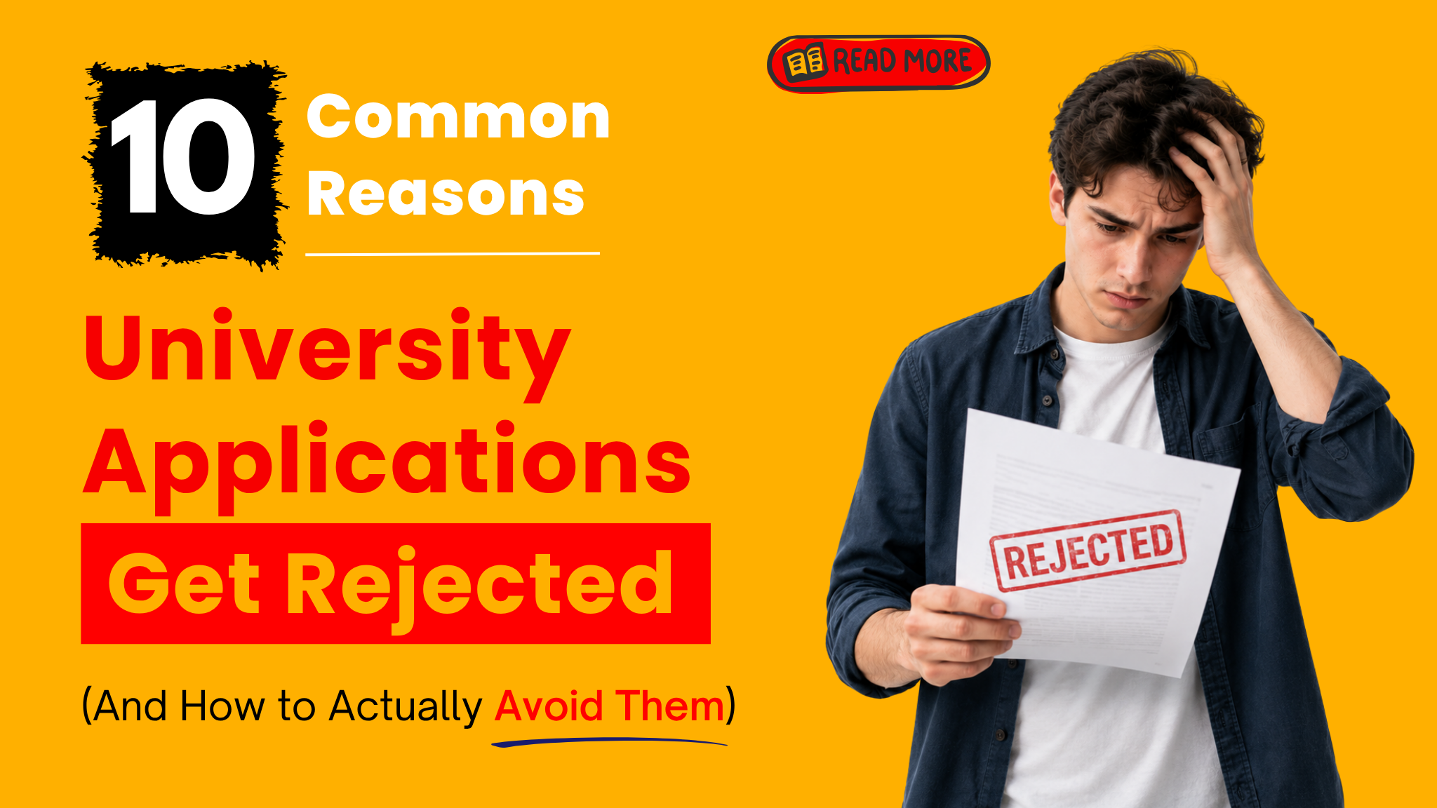 Common University Application Mistakes That Can Get You Rejected