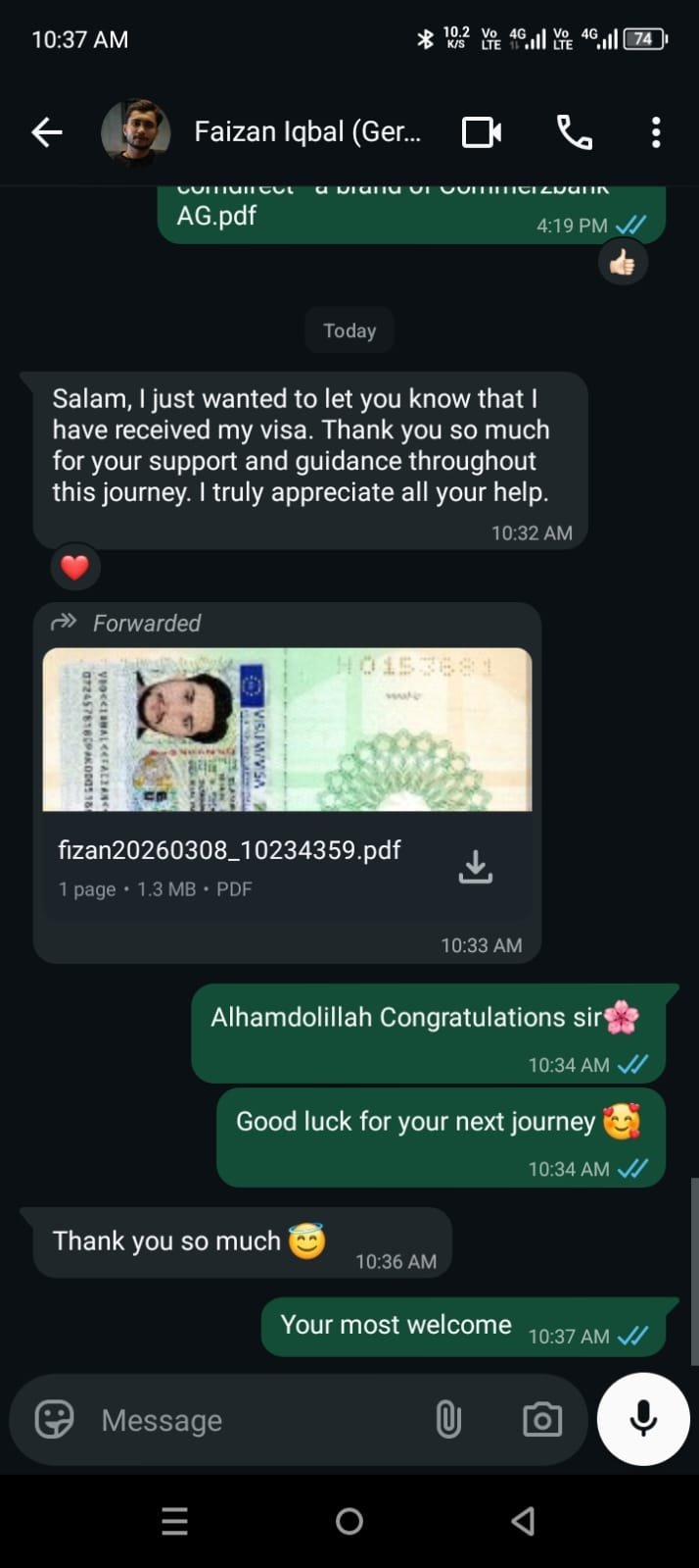 Client Testimonial 15