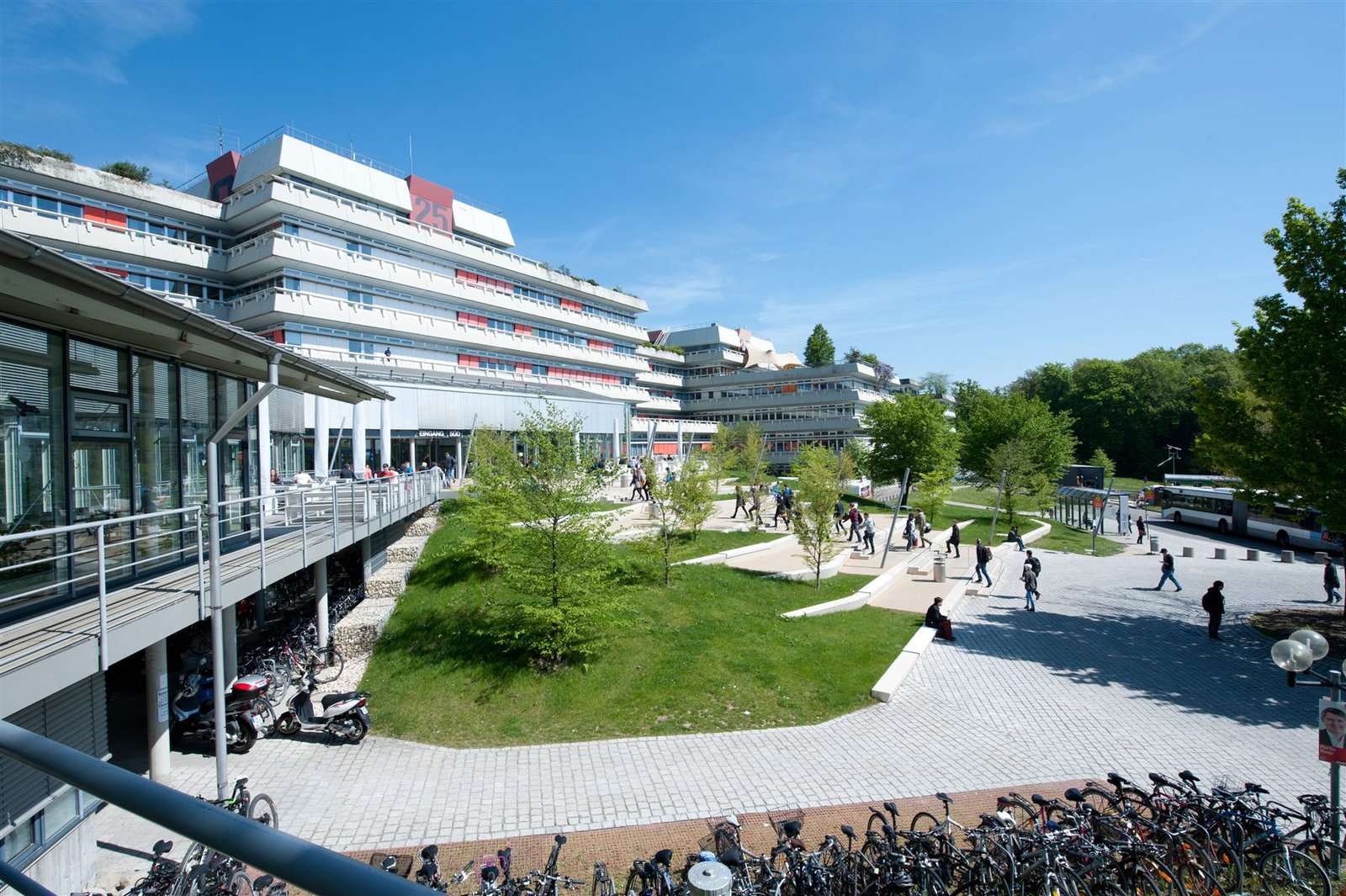 Ulm University campus in Germany